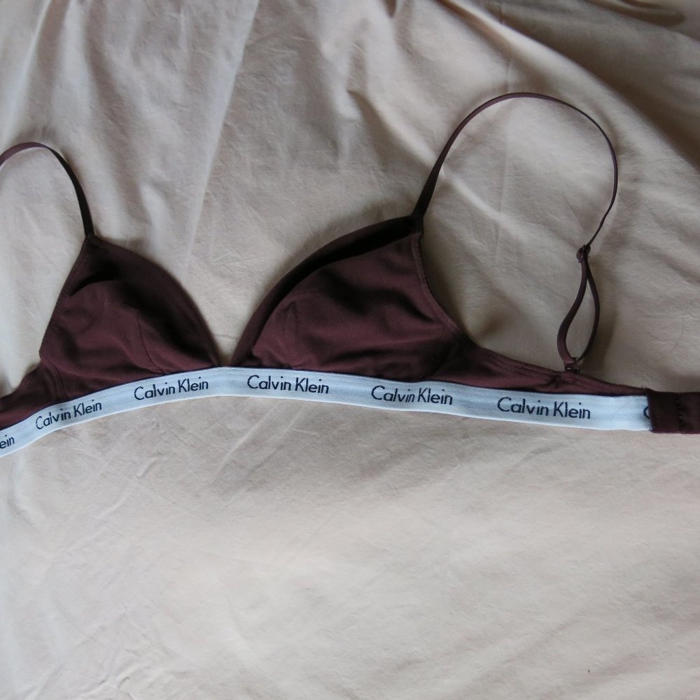 Calvin Klein triangle bralette